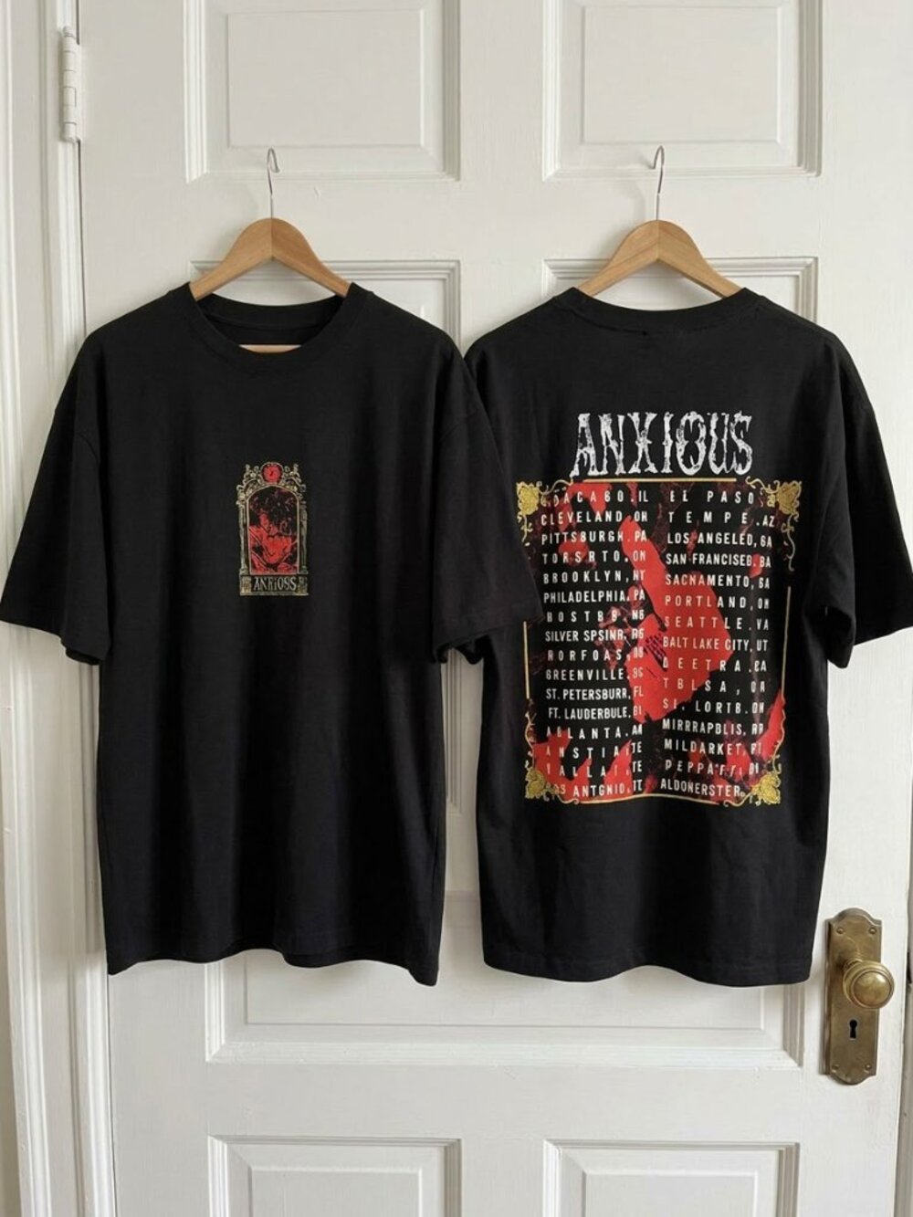 Anxious 2026 North American Tour Toronto Exclusive Reprint T-Shirt